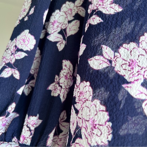 RW&CO summer, spring blouse, light weight, blue, pink,Small,NWOT, Workwear - Picture 5 of 9